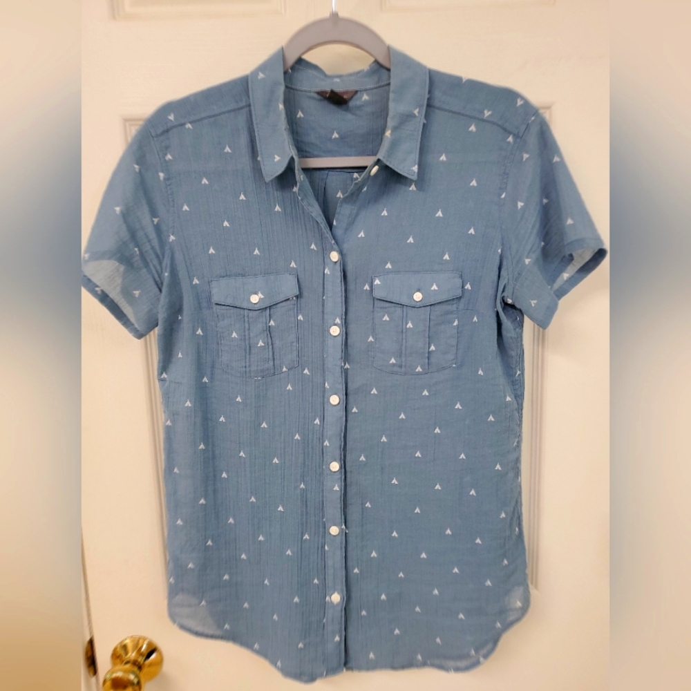 Eddie Bauer Cotton‎ Gauze Top